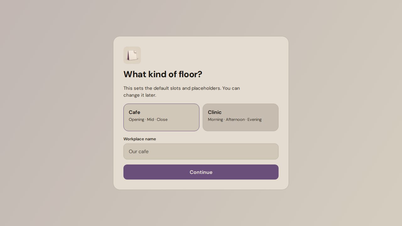 ShiftNote — What happened, what’s left, who’s on — the shift handoff the next person can actually read.